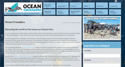 Desktop Screenshot of oceancrusaders.org